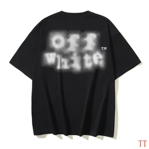 Off-White T-Shirts Short Sleeved For Unisex #1404535 $29.00 USD, Wholesale Replica Off-White T-Shirts