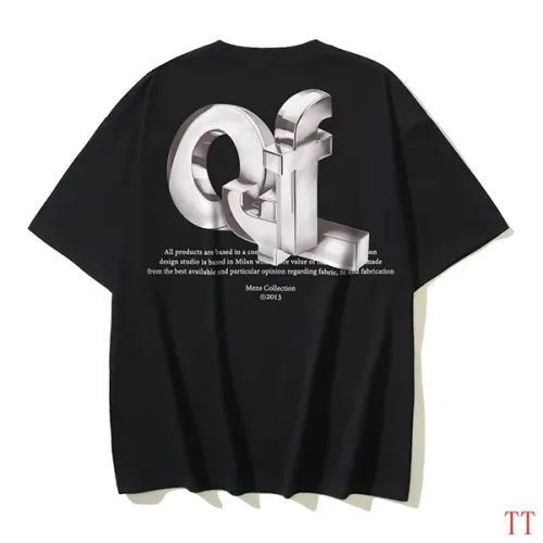 Off-White T-Shirts Short Sleeved For Unisex #1404548 $29.00 USD, Wholesale Replica Off-White T-Shirts