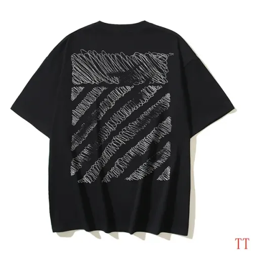 Off-White T-Shirts Short Sleeved For Unisex #1404552 $29.00 USD, Wholesale Replica Off-White T-Shirts