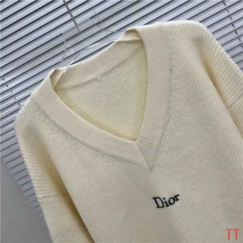 Replica Christian Dior Sweaters Long Sleeved For Unisex #1404567 $64.00 USD for Wholesale