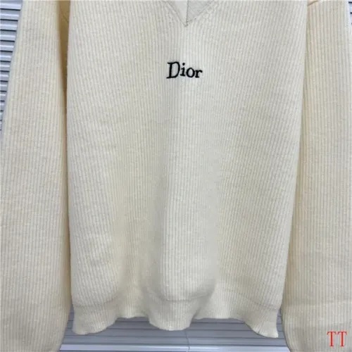 Replica Christian Dior Sweaters Long Sleeved For Unisex #1404567 $64.00 USD for Wholesale