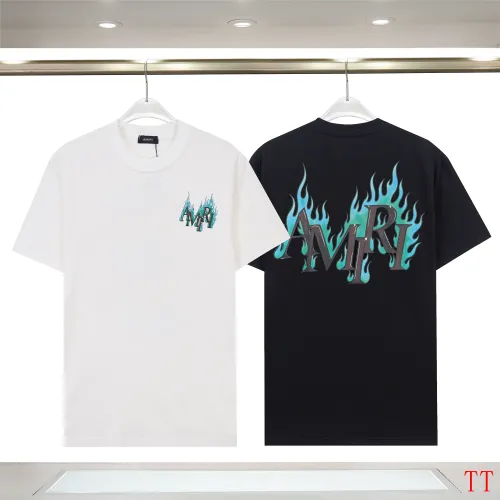 Replica Amiri T-Shirts Short Sleeved For Unisex #1404585 $32.00 USD for Wholesale
