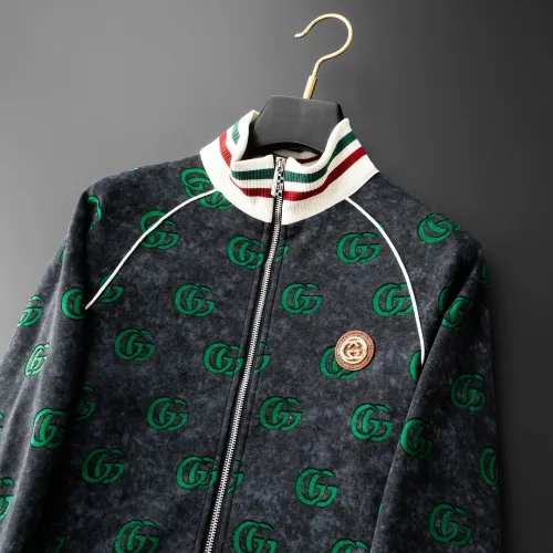 Replica Gucci Tracksuits Long Sleeved For Men #1404715 $88.00 USD for Wholesale