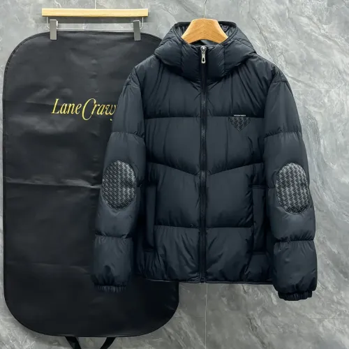 Bottega Veneta BV Down Feather Coat Long Sleeved For Men #1404758 $212.00 USD, Wholesale Replica Bottega Veneta BV Down Feather Coat