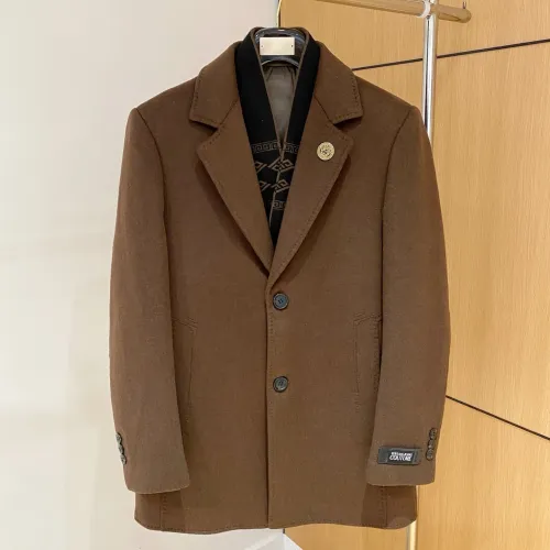 Versace Coats Long Sleeved For Men #1404759 $314.05 USD, Wholesale Replica Versace Coats