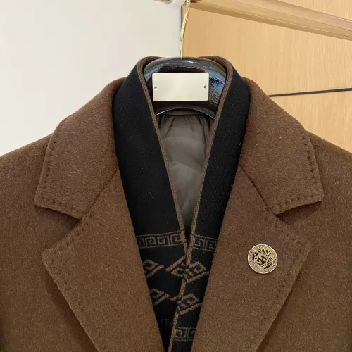 Replica Versace Coats Long Sleeved For Men #1404759 $314.05 USD for Wholesale