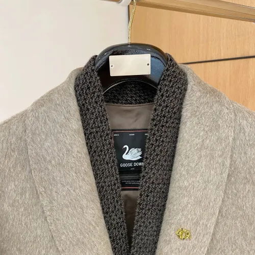 Replica Christian Dior Coats Long Sleeved For Men #1404761 $314.05 USD for Wholesale