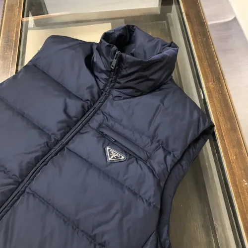 Replica Prada Down Feather Coat Sleeveless For Men #1404783 $155.00 USD for Wholesale