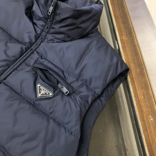 Replica Prada Down Feather Coat Sleeveless For Men #1404783 $155.00 USD for Wholesale