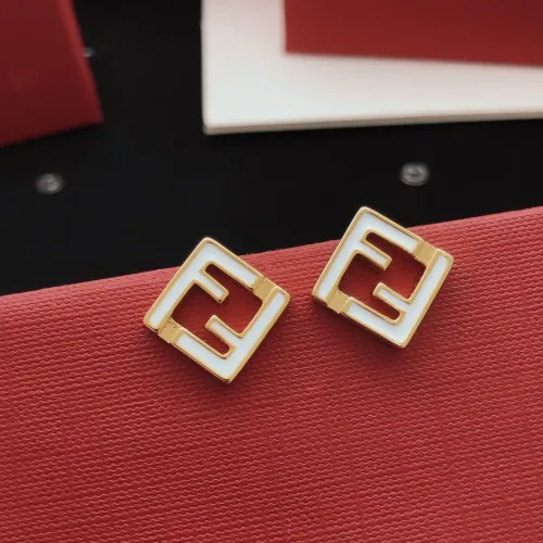 Fendi Earrings For Women #1404904 $25.00 USD, Wholesale Replica Fendi Earrings