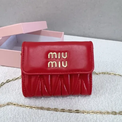 MIU MIU Wallets For Women #1404920 $34.00 USD, Wholesale Replica MIU MIU Wallets