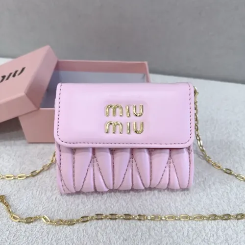MIU MIU Wallets For Women #1404925 $34.00 USD, Wholesale Replica MIU MIU Wallets