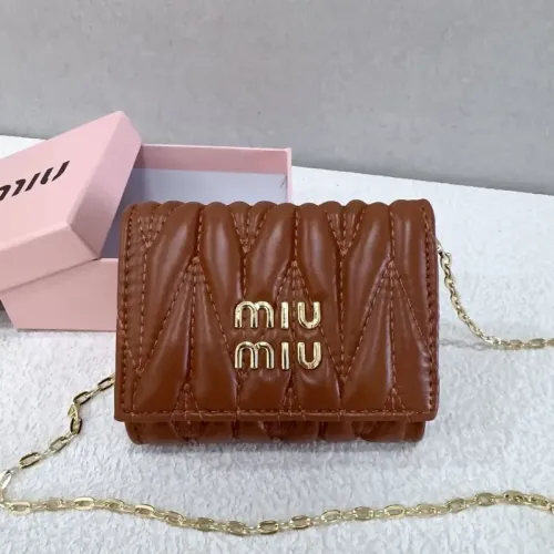 MIU MIU Wallets For Women #1404931 $34.00 USD, Wholesale Replica MIU MIU Wallets