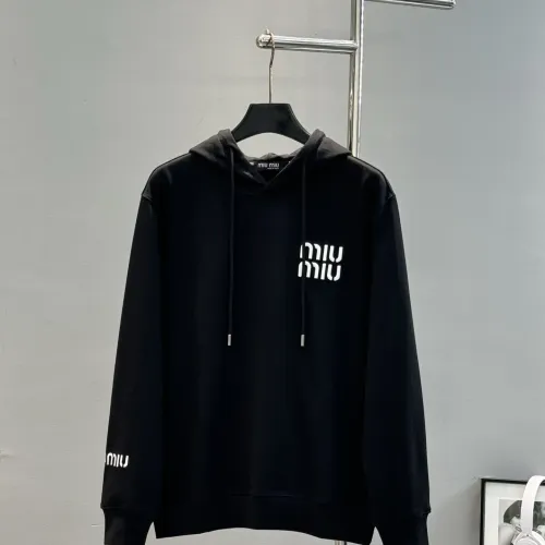 MIU MIU Hoodies Long Sleeved For Men #1405093 $85.00 USD, Wholesale Replica MIU MIU Hoodies