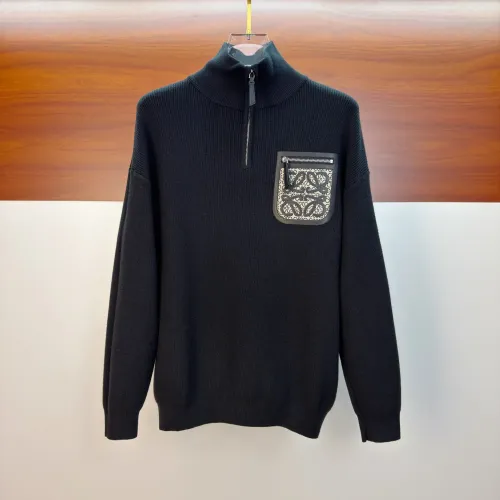 LOEWE Sweaters Long Sleeved For Men #1405112 $85.00 USD, Wholesale Replica LOEWE Sweaters