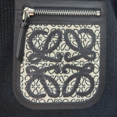 Replica LOEWE Sweaters Long Sleeved For Men #1405112 $85.00 USD for Wholesale