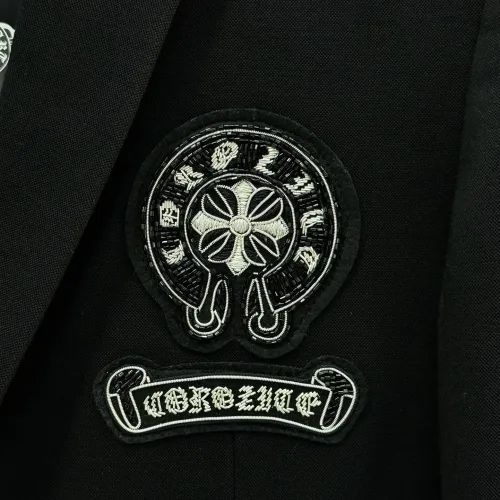 Replica Chrome Hearts Jackets Long Sleeved For Men #1405206 $145.00 USD for Wholesale