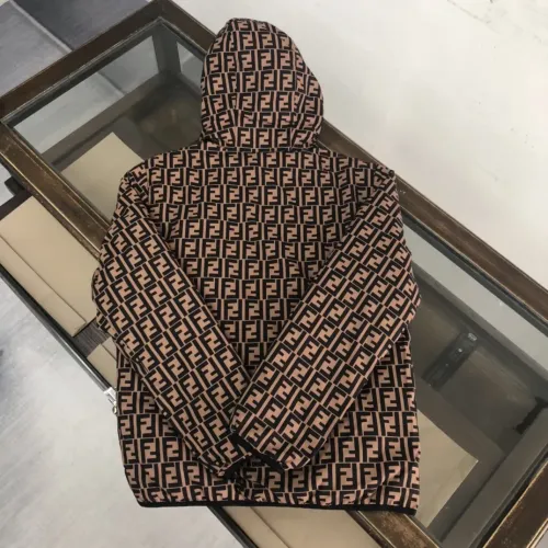 Replica Fendi Down Feather Coat Long Sleeved For Men #1405207 $155.00 USD for Wholesale