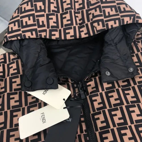 Replica Fendi Down Feather Coat Long Sleeved For Men #1405207 $155.00 USD for Wholesale