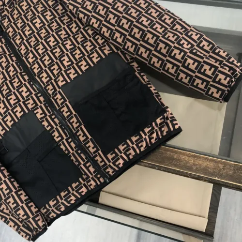 Replica Fendi Down Feather Coat Long Sleeved For Men #1405207 $155.00 USD for Wholesale