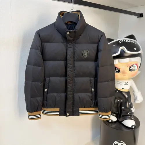 Burberry Down Feather Coat Long Sleeved For Men #1405209 $180.00 USD, Wholesale Replica Burberry Down Feather Coat