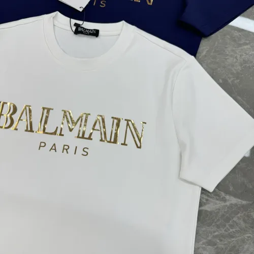 Replica Balmain T-Shirts Short Sleeved For Men #1405234 $76.00 USD for Wholesale