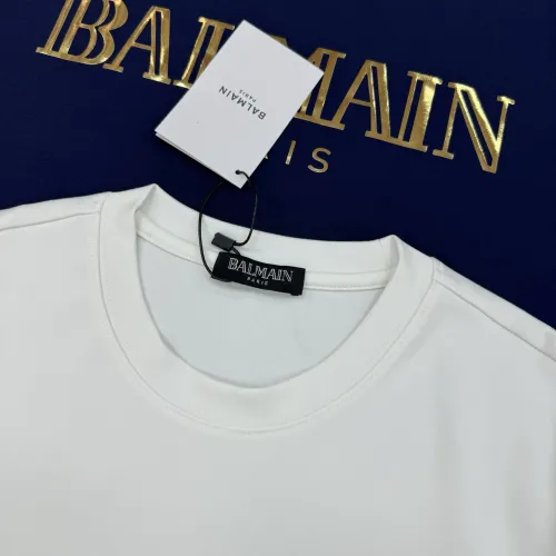 Replica Balmain T-Shirts Short Sleeved For Men #1405234 $76.00 USD for Wholesale