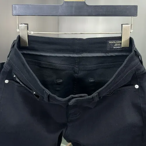 Replica Dolce & Gabbana D&G Jeans For Men #1405242 $80.00 USD for Wholesale