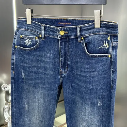 Replica Louis Vuitton LV Jeans For Men #1405251 $80.00 USD for Wholesale