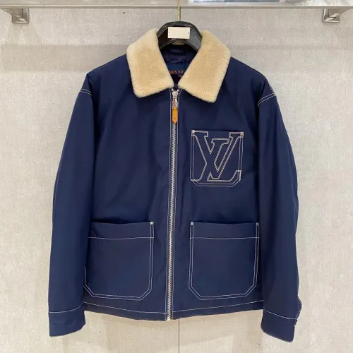 Louis Vuitton LV Down Feather Coat Long Sleeved For Men #1405253 $175.00 USD, Wholesale Replica Louis Vuitton LV Down Feather Coat