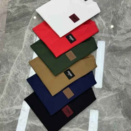 Replica Fendi T-Shirts Short Sleeved For Men #1405265 $76.00 USD for Wholesale