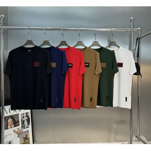Replica Fendi T-Shirts Short Sleeved For Men #1405268 $76.00 USD for Wholesale