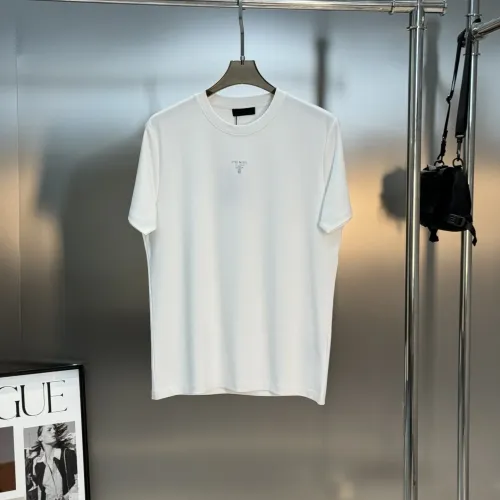 Prada T-Shirts Short Sleeved For Men #1405302 $76.00 USD, Wholesale Replica Prada T-Shirts