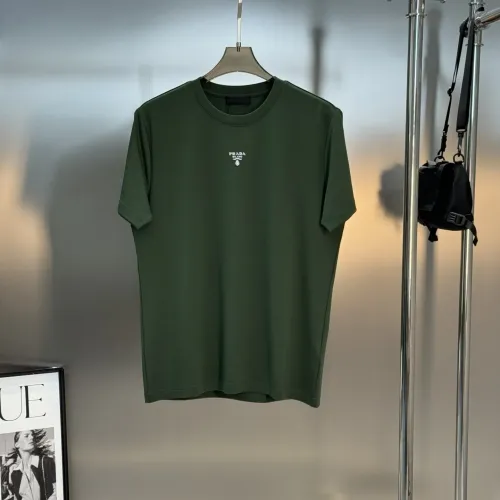 Prada T-Shirts Short Sleeved For Men #1405303 $76.00 USD, Wholesale Replica Prada T-Shirts
