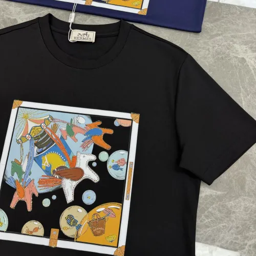 Replica Hermes T-Shirts Short Sleeved For Men #1405316 $80.00 USD for Wholesale