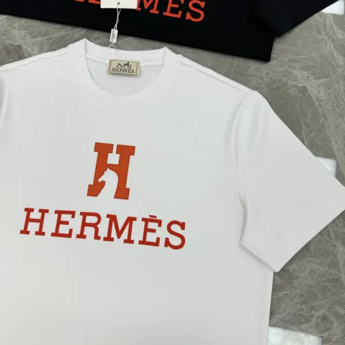 Replica Hermes T-Shirts Short Sleeved For Men #1405335 $72.00 USD for Wholesale