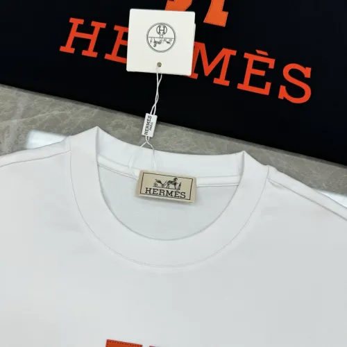 Replica Hermes T-Shirts Short Sleeved For Men #1405335 $72.00 USD for Wholesale