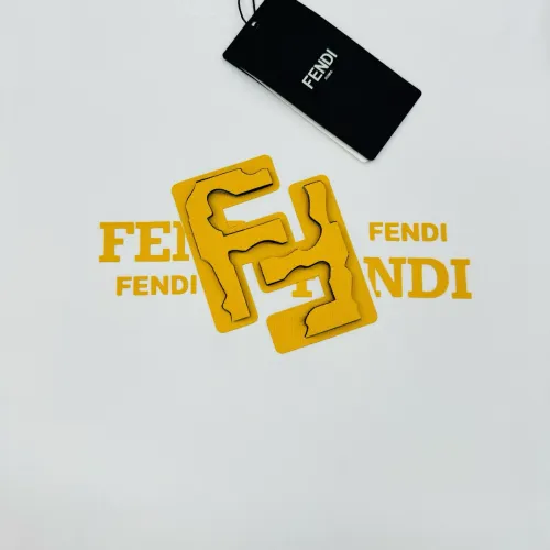 Replica Fendi T-Shirts Short Sleeved For Men #1405339 $80.00 USD for Wholesale