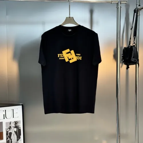 Fendi T-Shirts Short Sleeved For Men #1405342 $80.00 USD, Wholesale Replica Fendi T-Shirts