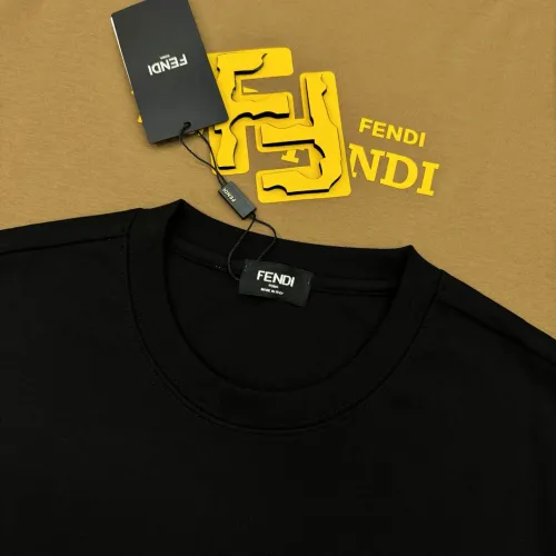Replica Fendi T-Shirts Short Sleeved For Men #1405342 $80.00 USD for Wholesale