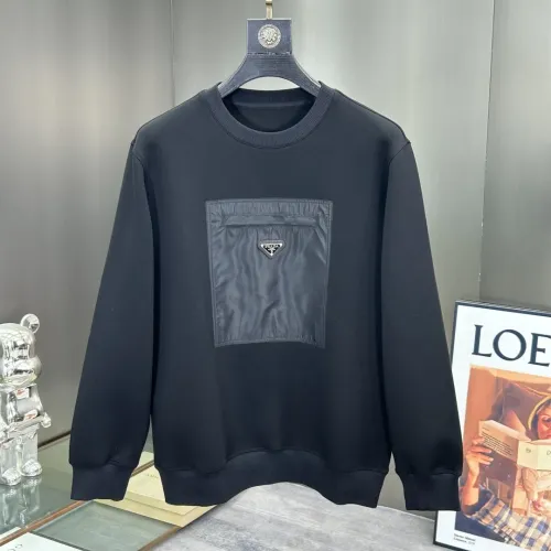 Prada Hoodies Long Sleeved For Men #1405379 $82.00 USD, Wholesale Replica Prada Hoodies