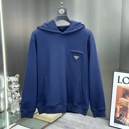 Prada Hoodies Long Sleeved For Men #1405380 $96.00 USD, Wholesale Replica Prada Hoodies