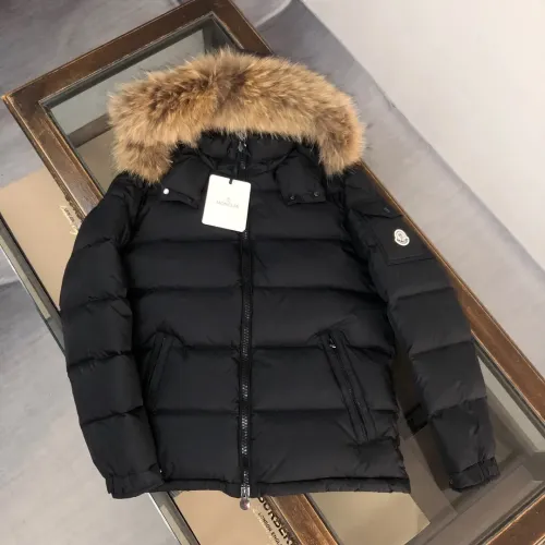 Moncler Down Feather Coat Long Sleeved For Men #1405388 $230.00 USD, Wholesale Replica Moncler Down Feather Coat