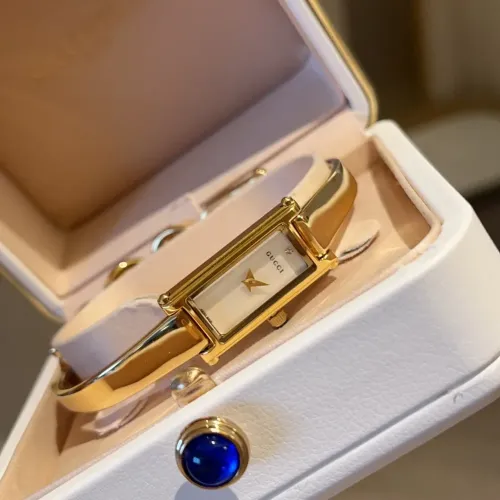 Gucci AAA Quality Watches In Gold For Women #1405395 $135.00 USD, Wholesale Replica Gucci AAA Quality Watches
