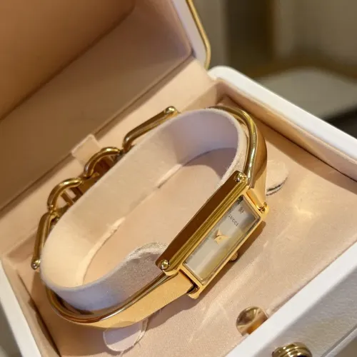Gucci AAA Quality Watches In Gold For Women #1405399 $135.00 USD, Wholesale Replica Gucci AAA Quality Watches