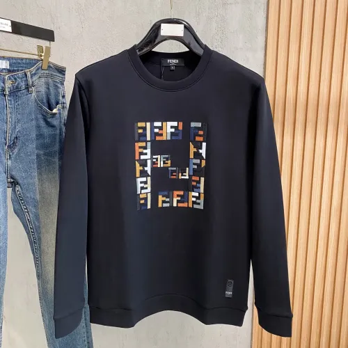 Fendi Hoodies Long Sleeved For Men #1405470 $82.00 USD, Wholesale Replica Fendi Hoodies