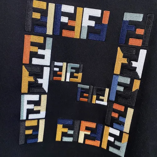 Replica Fendi Hoodies Long Sleeved For Men #1405470 $82.00 USD for Wholesale