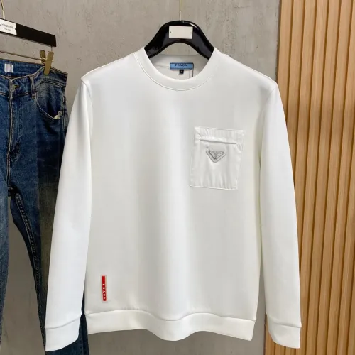 Prada Hoodies Long Sleeved For Men #1405482 $82.00 USD, Wholesale Replica Prada Hoodies