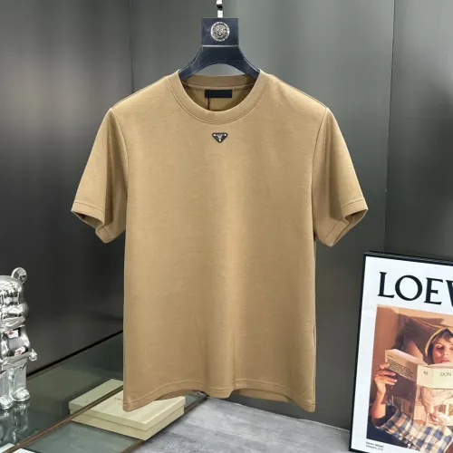 Prada T-Shirts Short Sleeved For Men #1405489 $68.00 USD, Wholesale Replica Prada T-Shirts