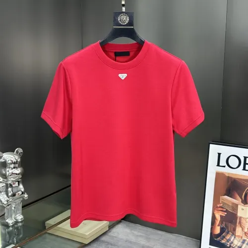 Prada T-Shirts Short Sleeved For Men #1405490 $68.00 USD, Wholesale Replica Prada T-Shirts